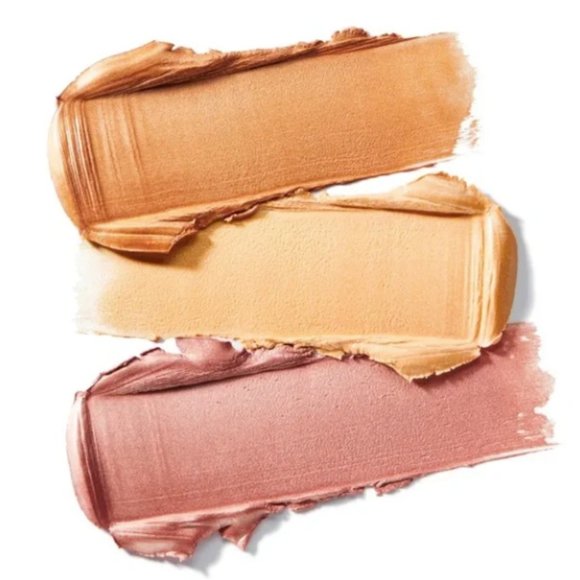 Ulta Dewy Glow Highlighter Cream Trio Iconic London Highlight Illuminateur NEW! - Picture 2 of 9